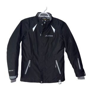 Klim Allure Parka Women's Small‎ Gore-Tex Snowmobile Winter Jacket Black EUC